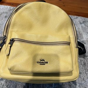 Coach Medium Charlie Backpack Honey